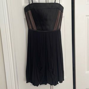 Strapless BCBG Maxazria bustier mini dress sz 0